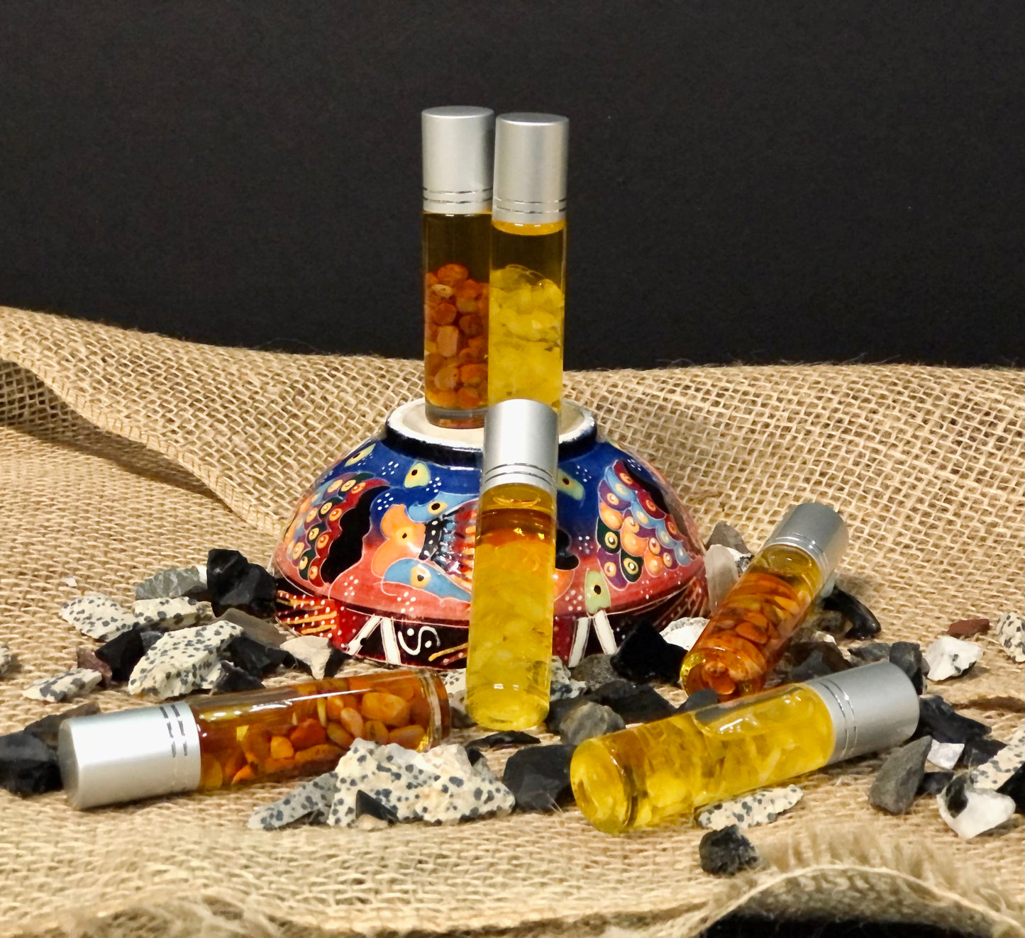 Crystal Essential Oil Rollers