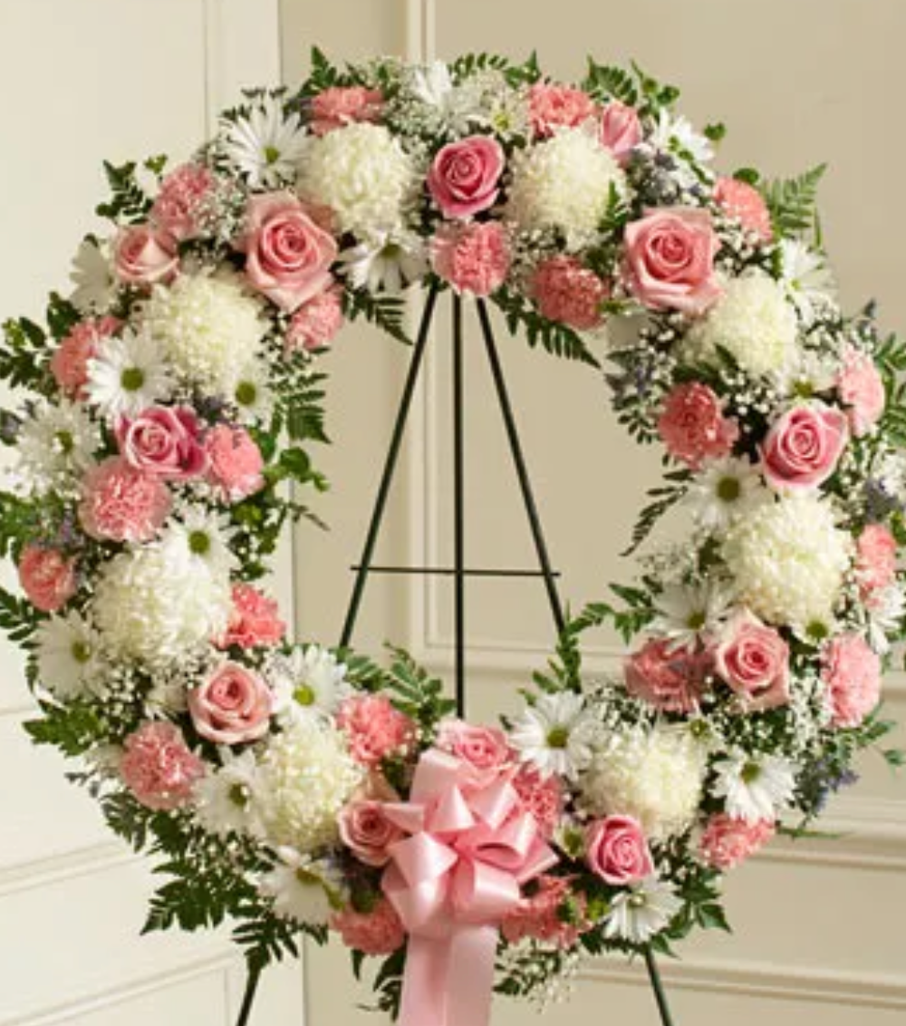 Standing Wreath Arrangement