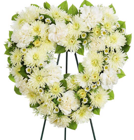 Heart Standing Spray