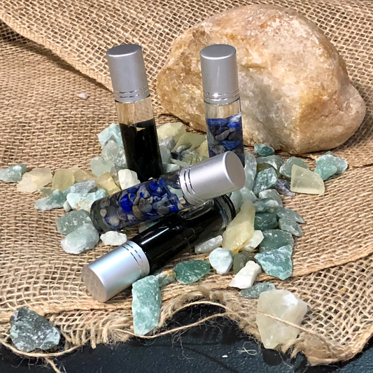 Crystal Essential Oil Rollers